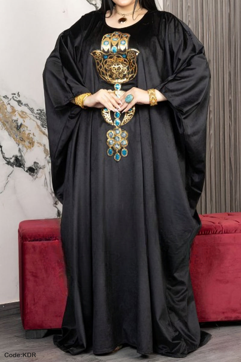 عباية كف - قطيفة مخمل ناعم شتاء 2026