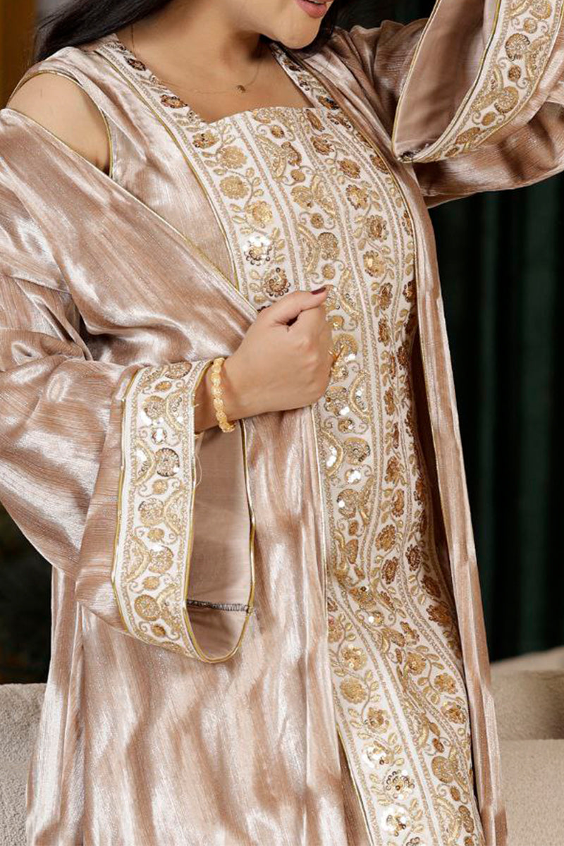 جلابية استقبال ميرال الشتوية - مخمل شتاء 2026