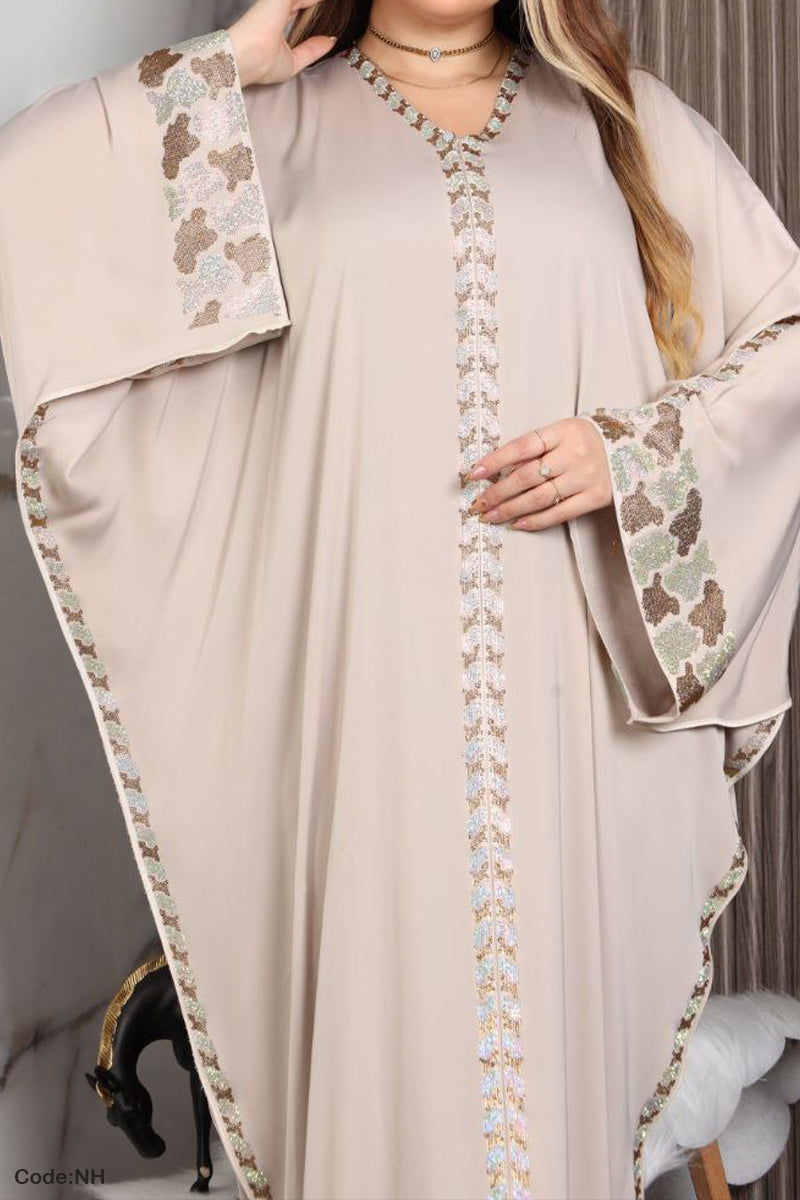 عباية مورد - حرير