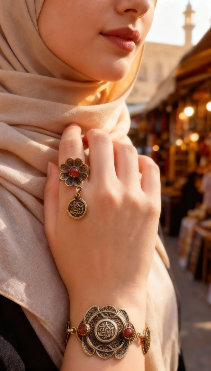 طقم مكانك في القلب - نحاس