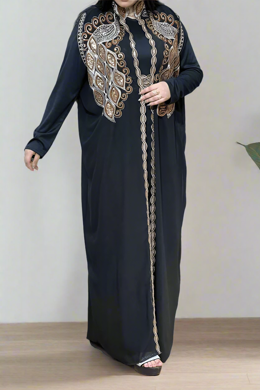 عباية الطاووس - حرير