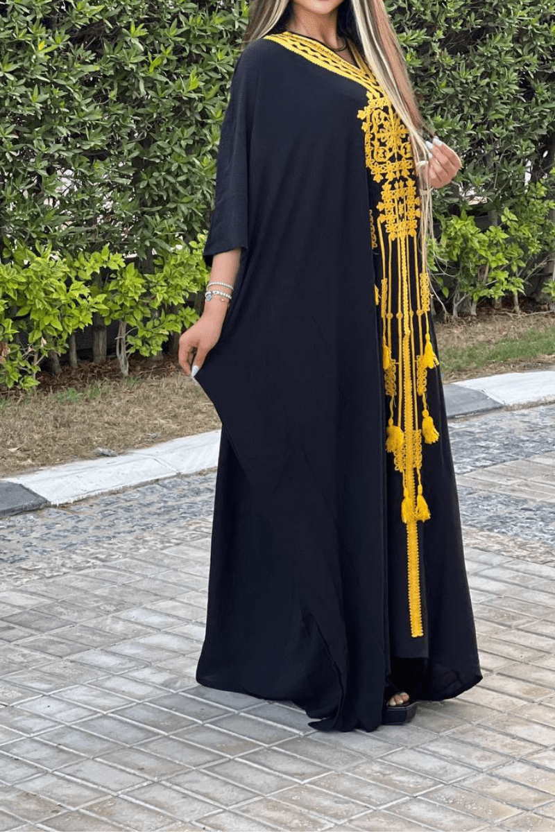 عباية استقبال ميسون - كتان