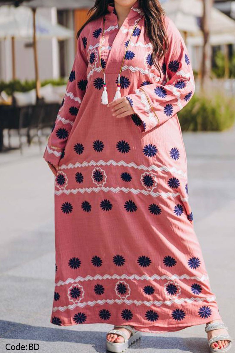 عباية استقبال سمت - كتان