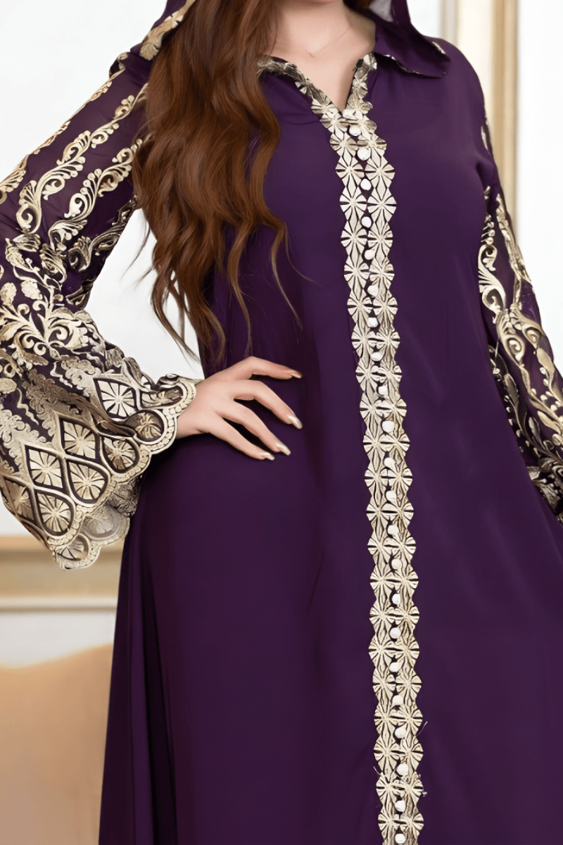 عباية هند الملكية - كريب عالي الجودة