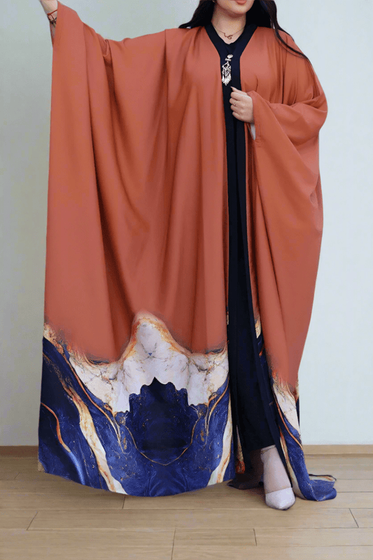 عباية جدائل - حرير