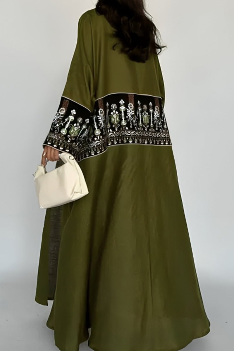 عباية خديجة - كتان