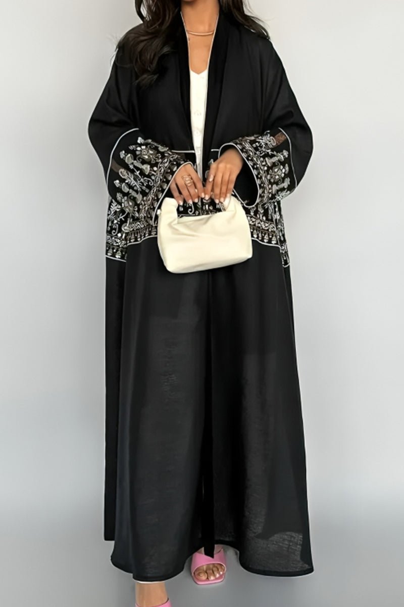 عباية خديجة - كتان