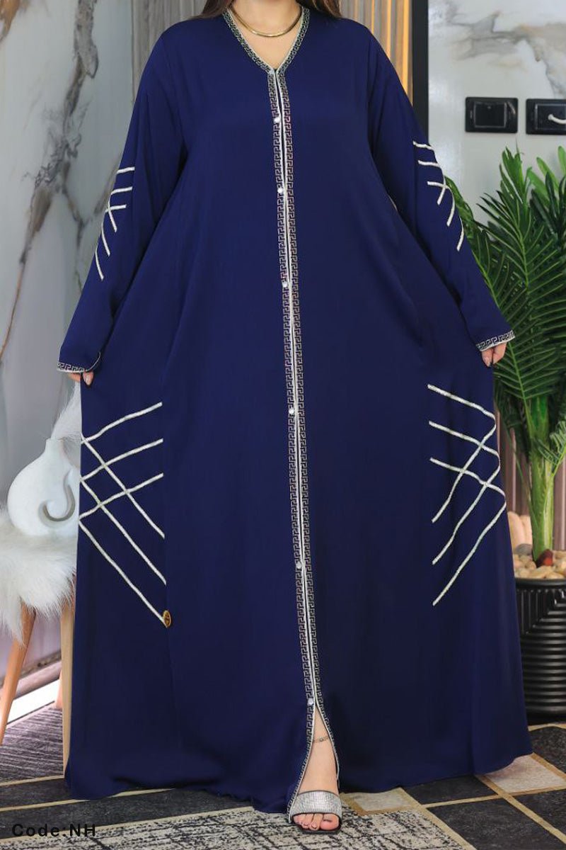 عباية خطوات - حرير