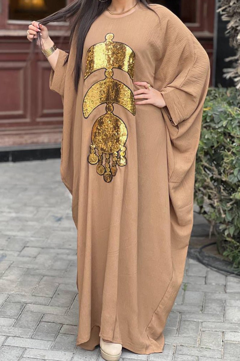 عباية كردان الذهب - كتان