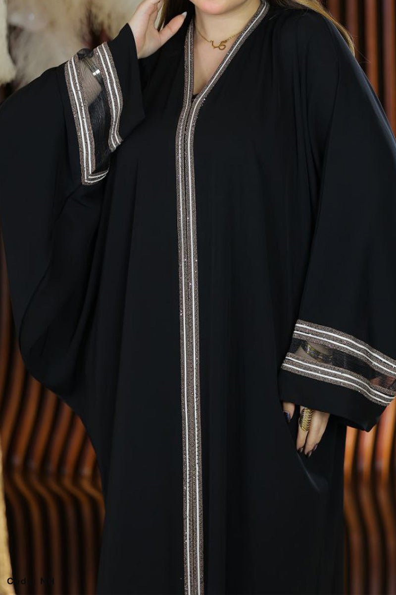عباية وردة - حرير