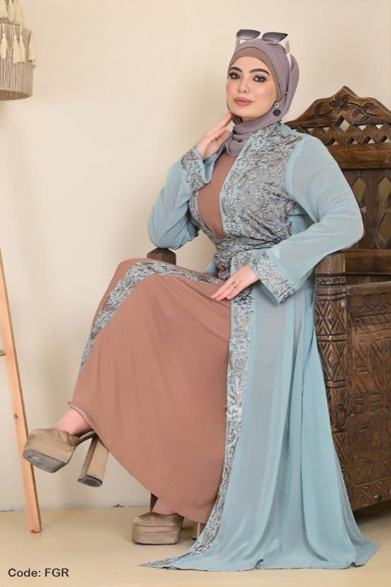 عباية رشيدة - حرير