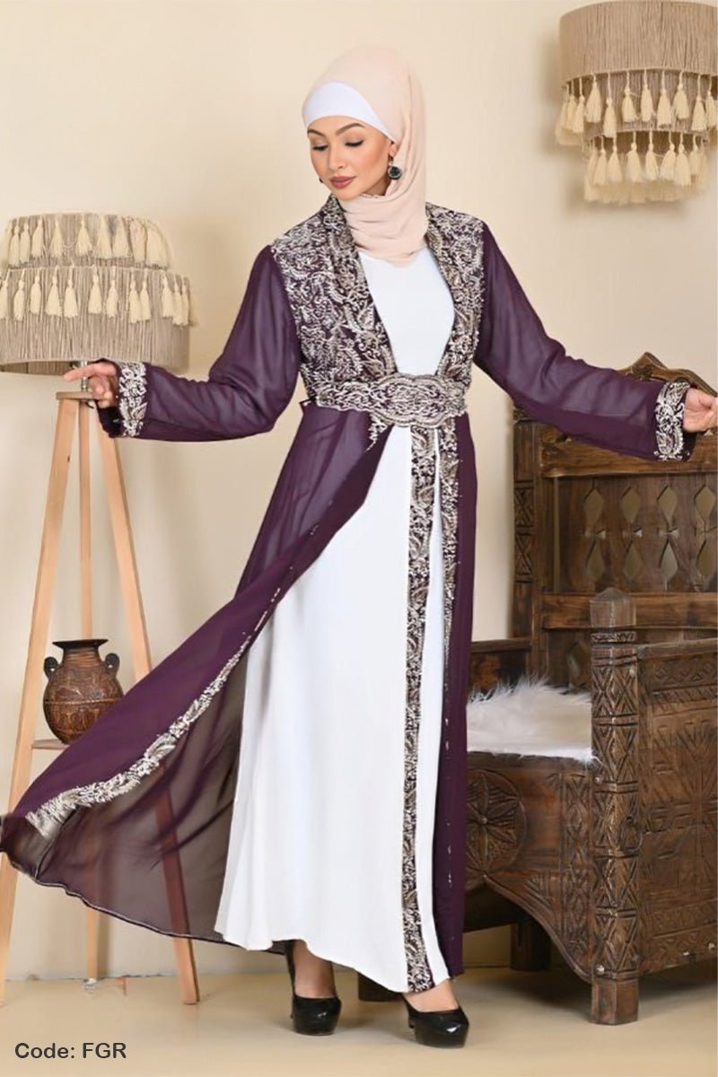 عباية رشيدة - حرير
