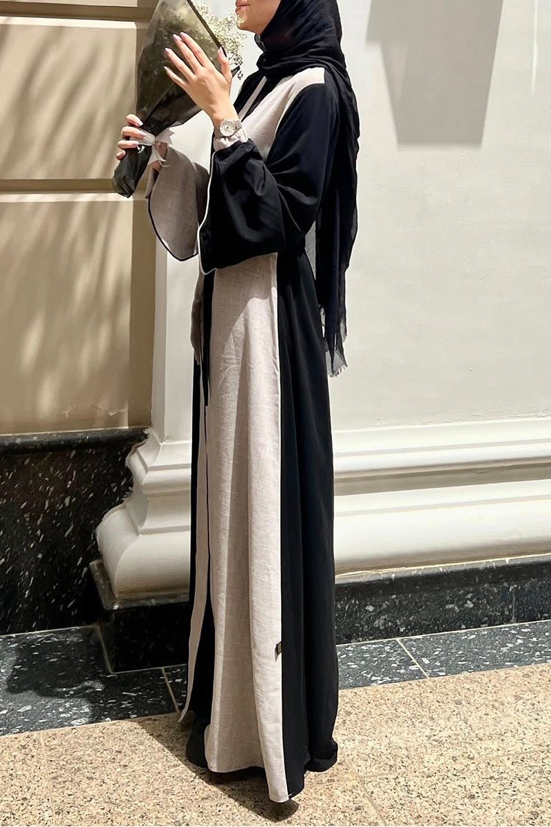 عباية سدرة - كتان وكريب