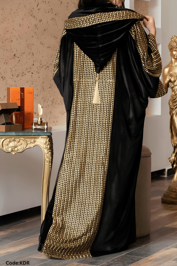 عباية سحاب - قطيفة مخمل ناعم شتاء 2025