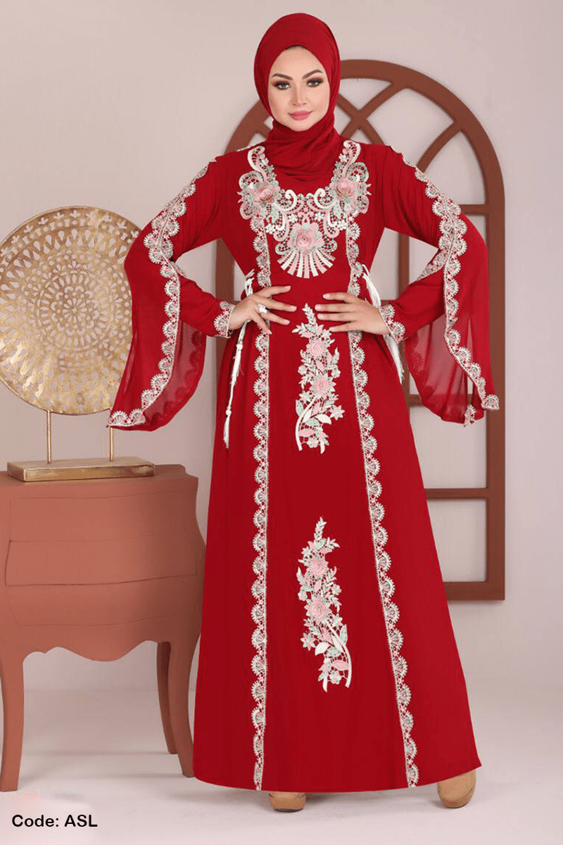 عباية سهيلة - حرير وشيفون