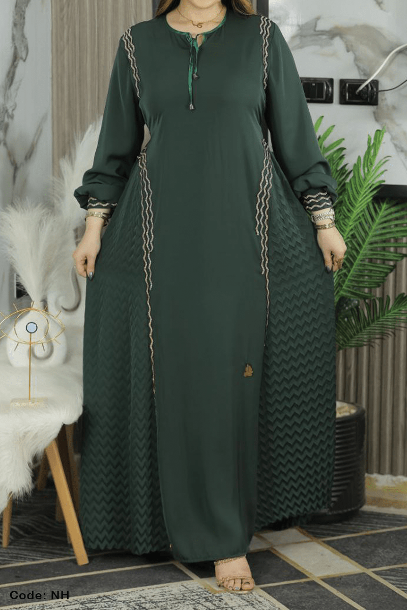 عباية سمراء - حرير