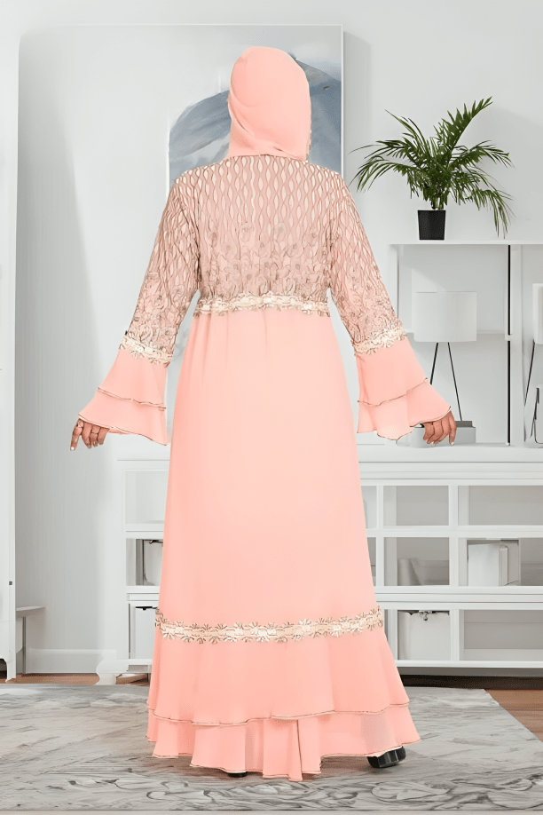 عباية تاليده - شيفون