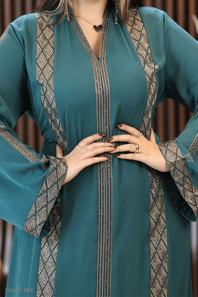 عباية زاهية - حرير