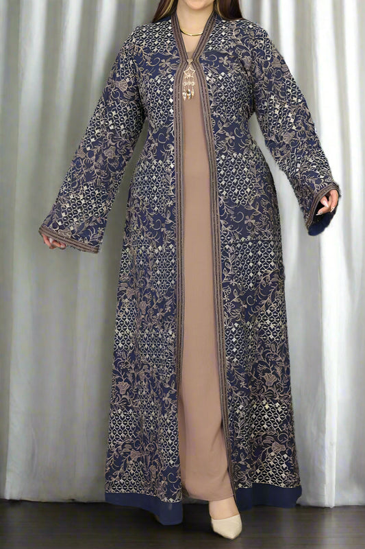 عباية زخرفة - حرير