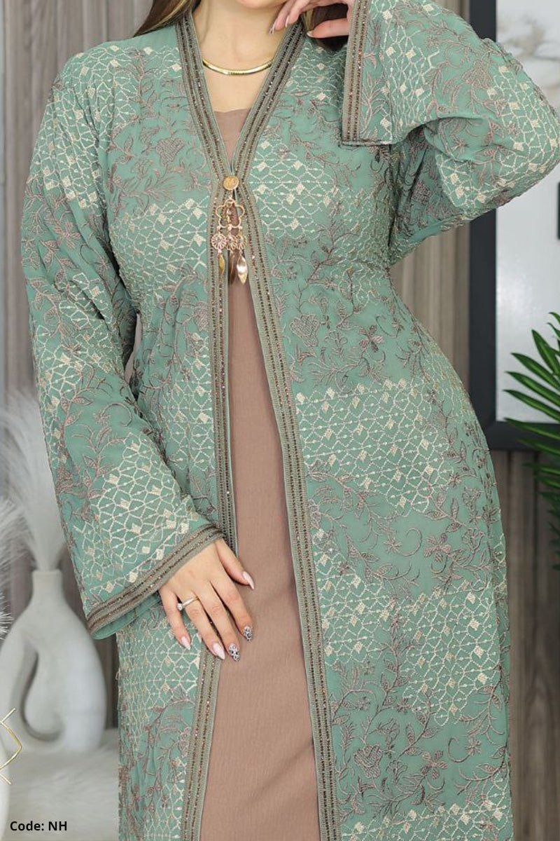 عباية زخرفة - حرير