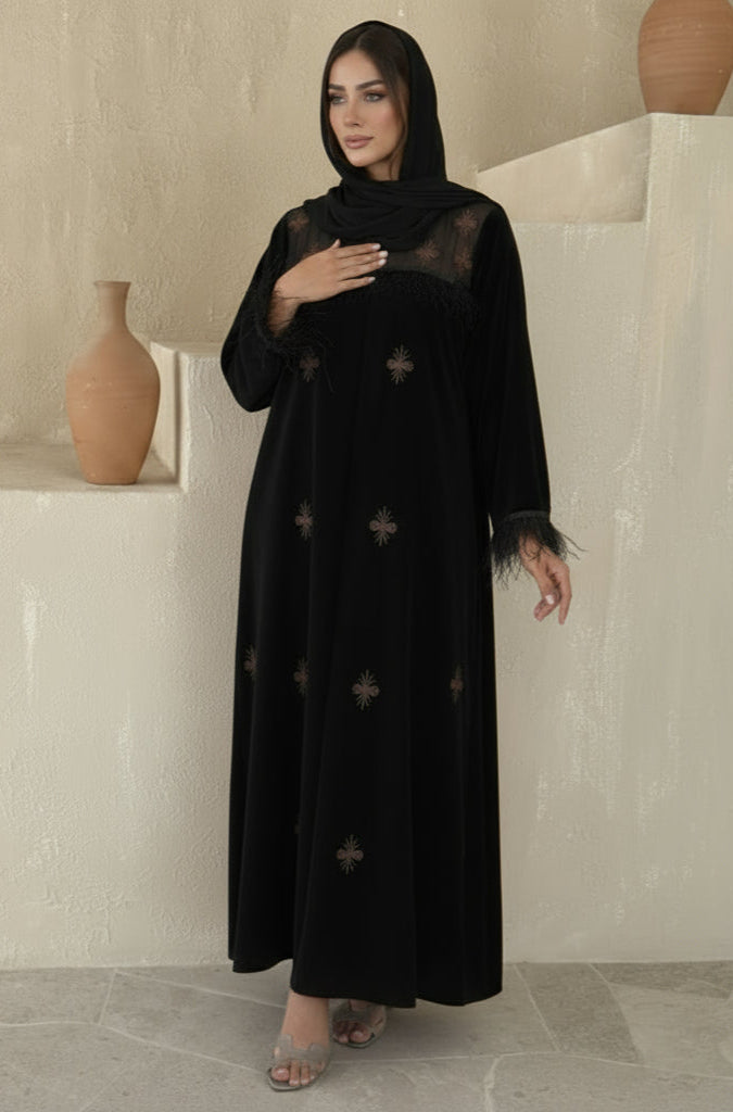 جلابية ريتال - قطيفة مخمل ناعم شتاء 2026