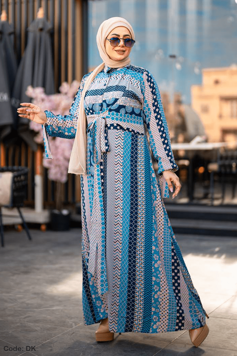 فستان غالية - قطن