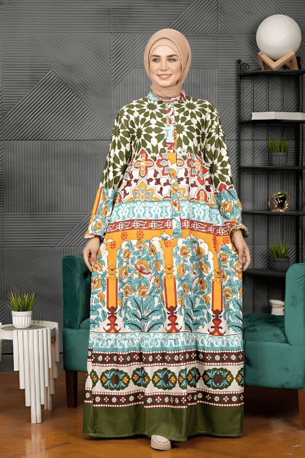 فستان رمال - قطن