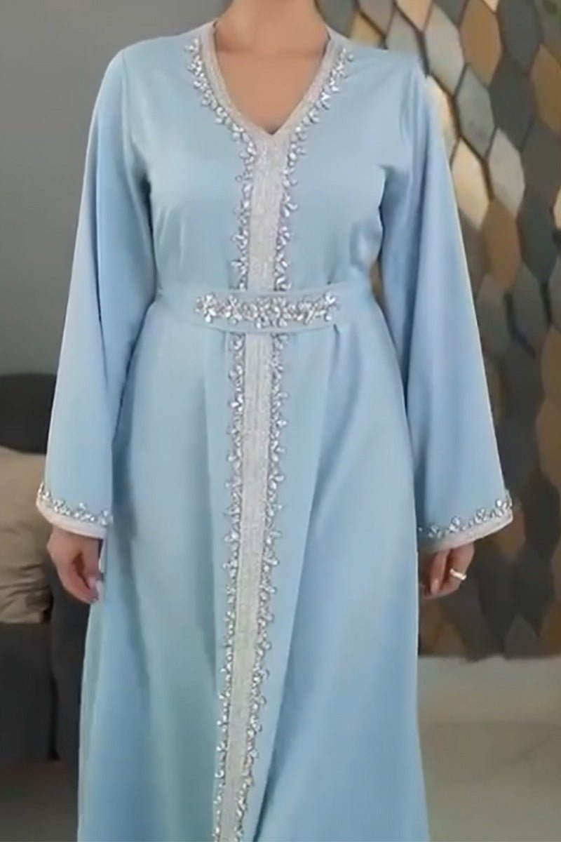 فستان سهرة حليمة - ستان تركي
