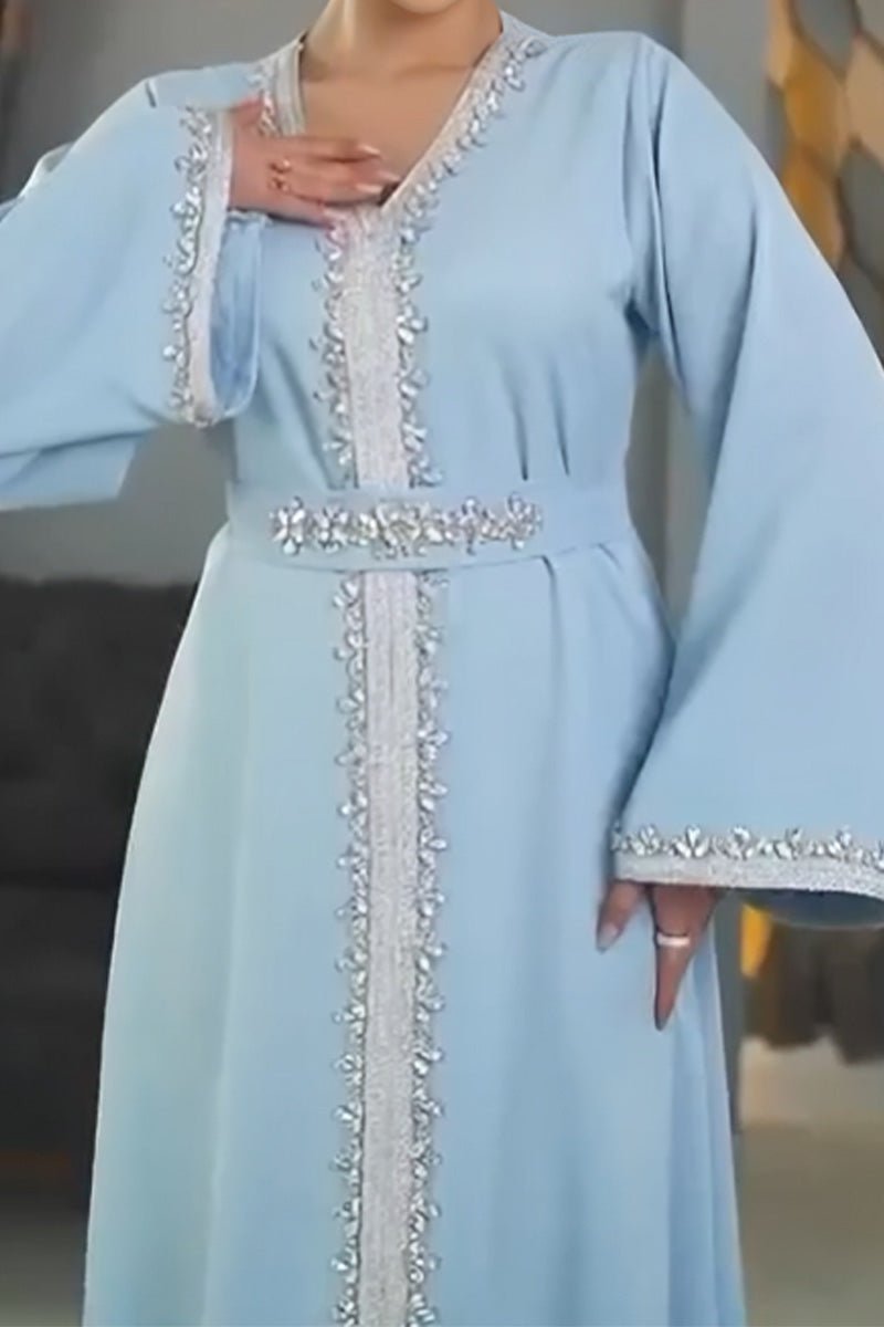 فستان سهرة حليمة - ستان تركي
