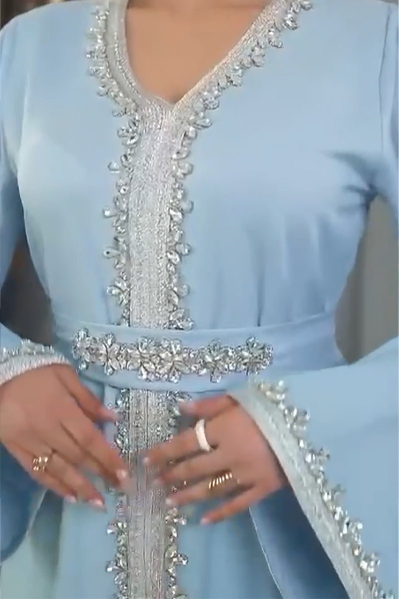 فستان سهرة حليمة - ستان تركي