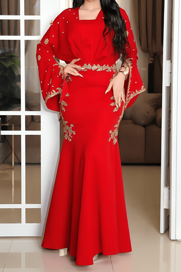 فستان سوارية غمزة - حرير تركي
