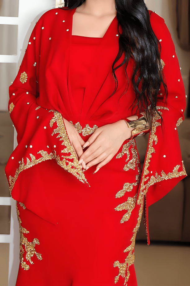 فستان سوارية غمزة - حرير تركي