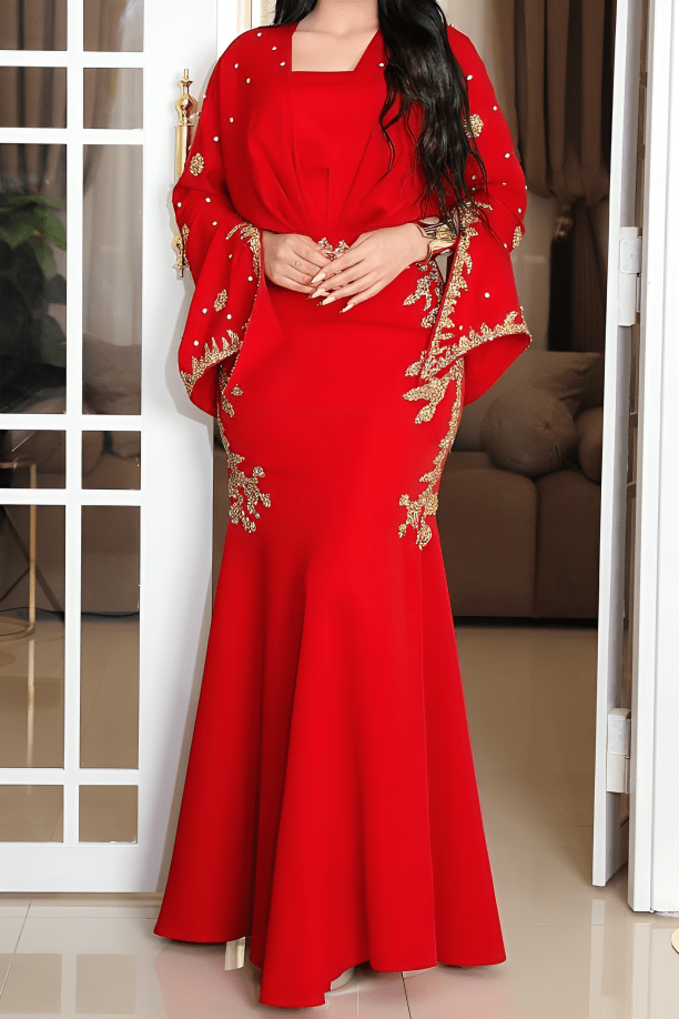 فستان سوارية غمزة - حرير تركي