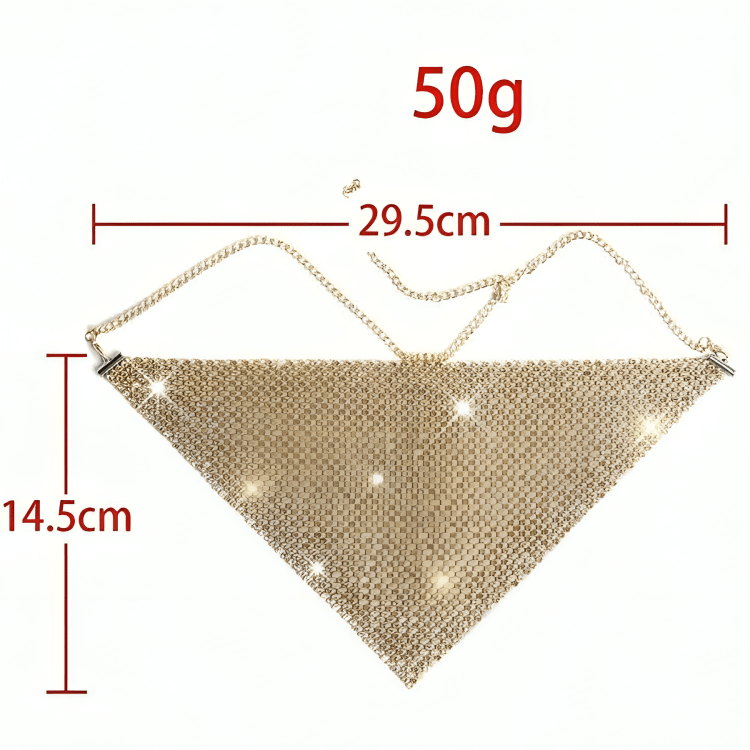 غطاء للوجه شبكي - كريستال