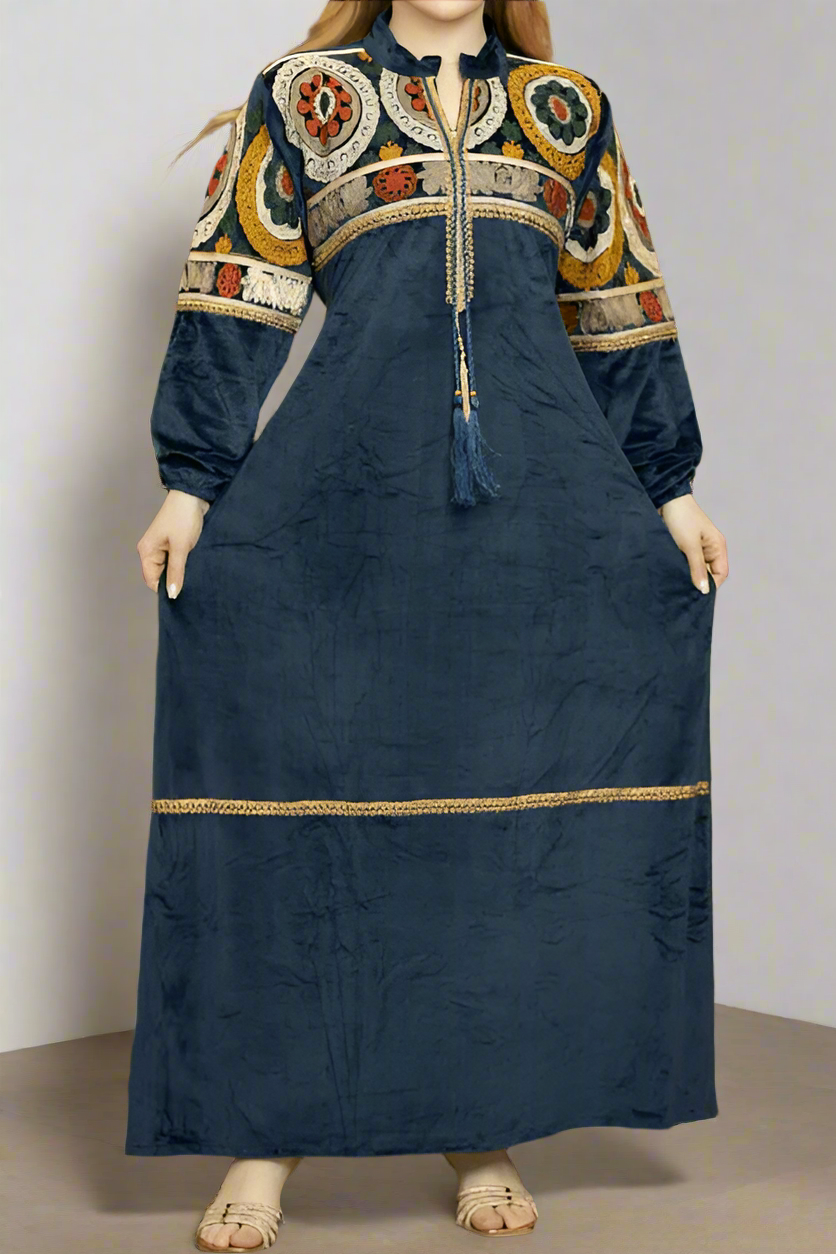 جلابية أمال - مخمل