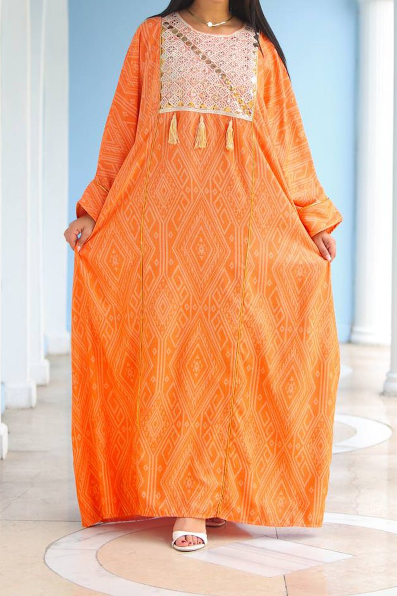 جلابية بيسان - كتان