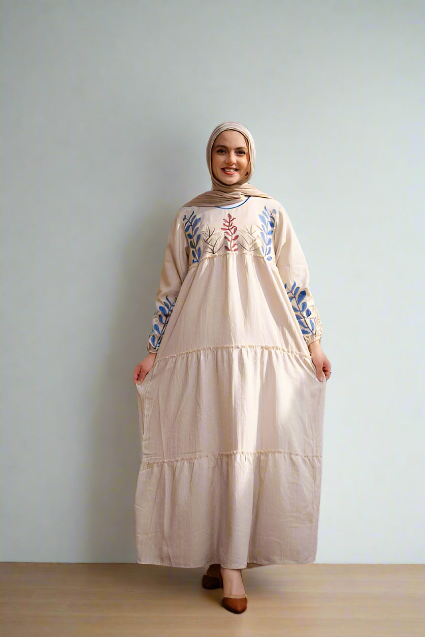 جلابية دعاء - كتان