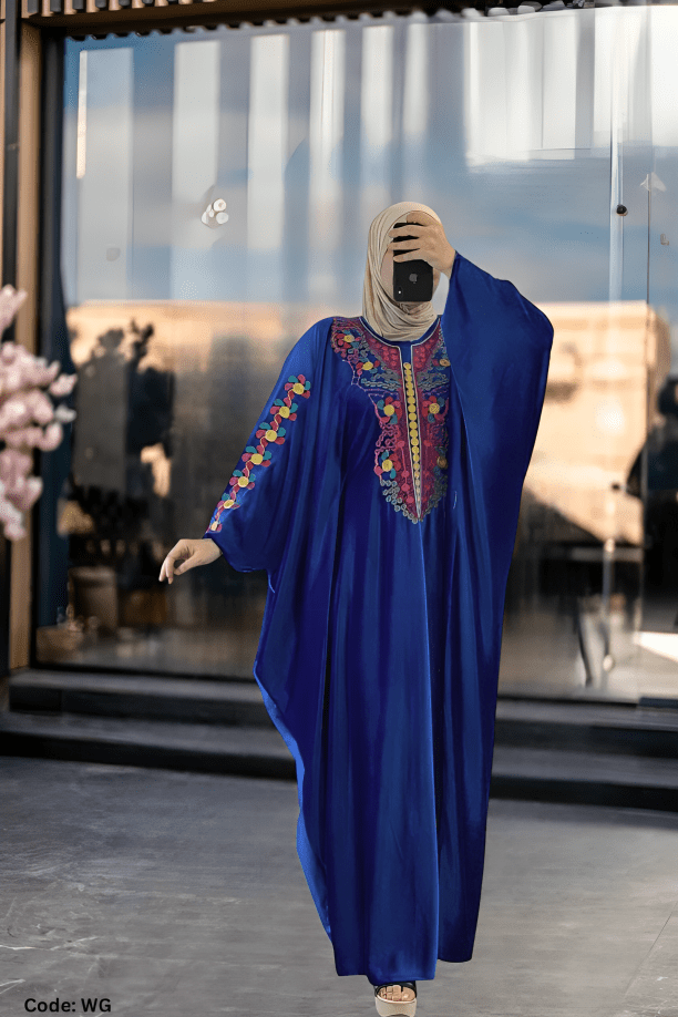 جلابية نادين - قطيفة مخمل ناعم شتاء 2025