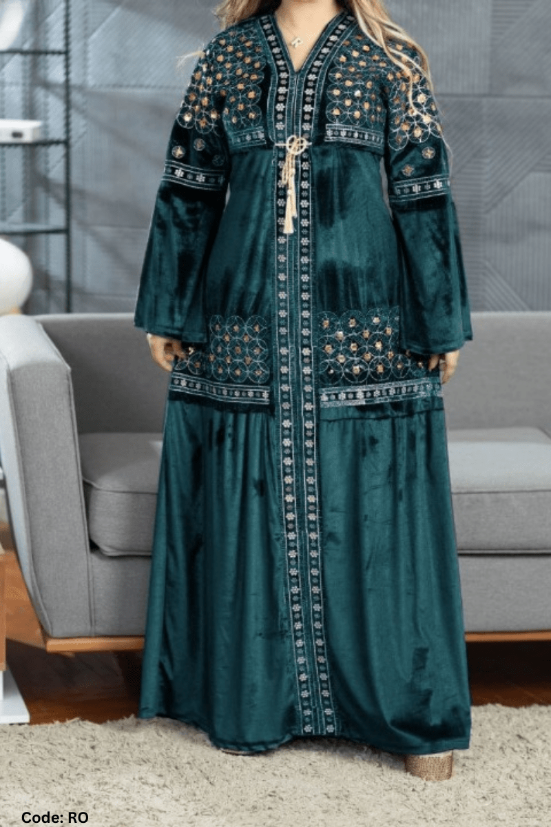 عباية كارمن - قطيفة مخمل ناعم شتاء 2026