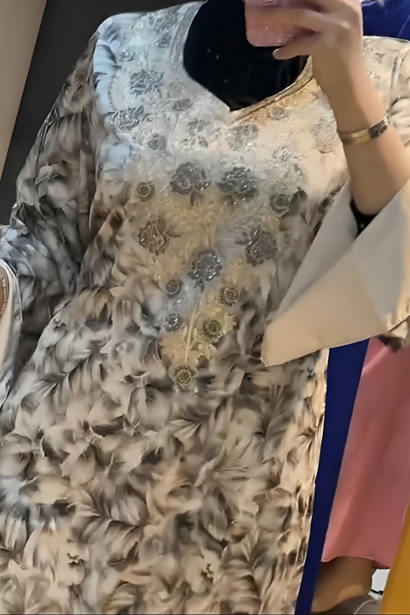 جلابية يبرق - حرير