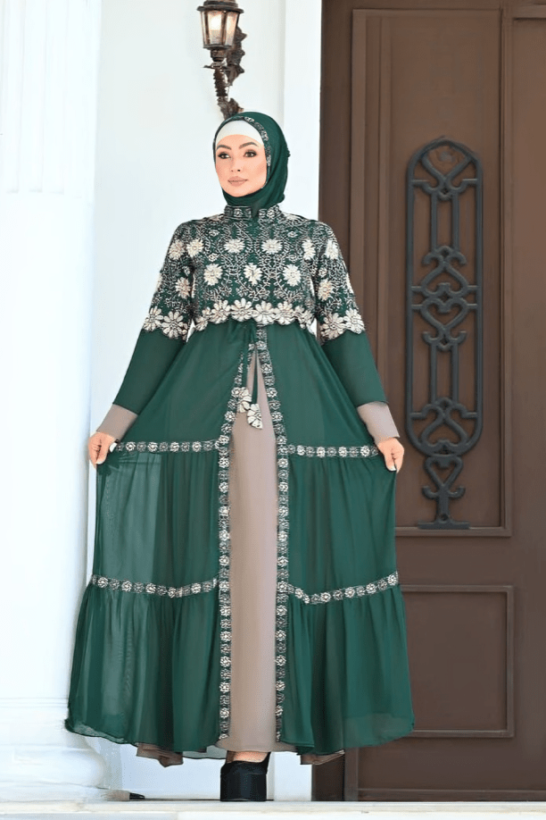 قفطان إشراق - شيفون