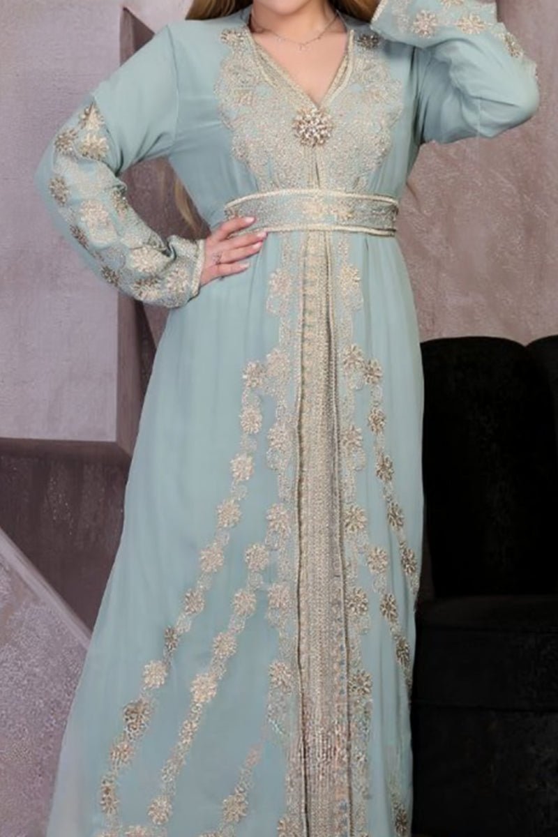 قفطان إستبرق - شيفون