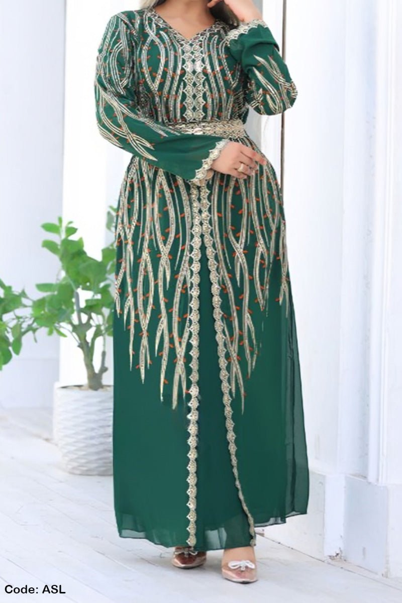 قفطان فراشة - شيفون