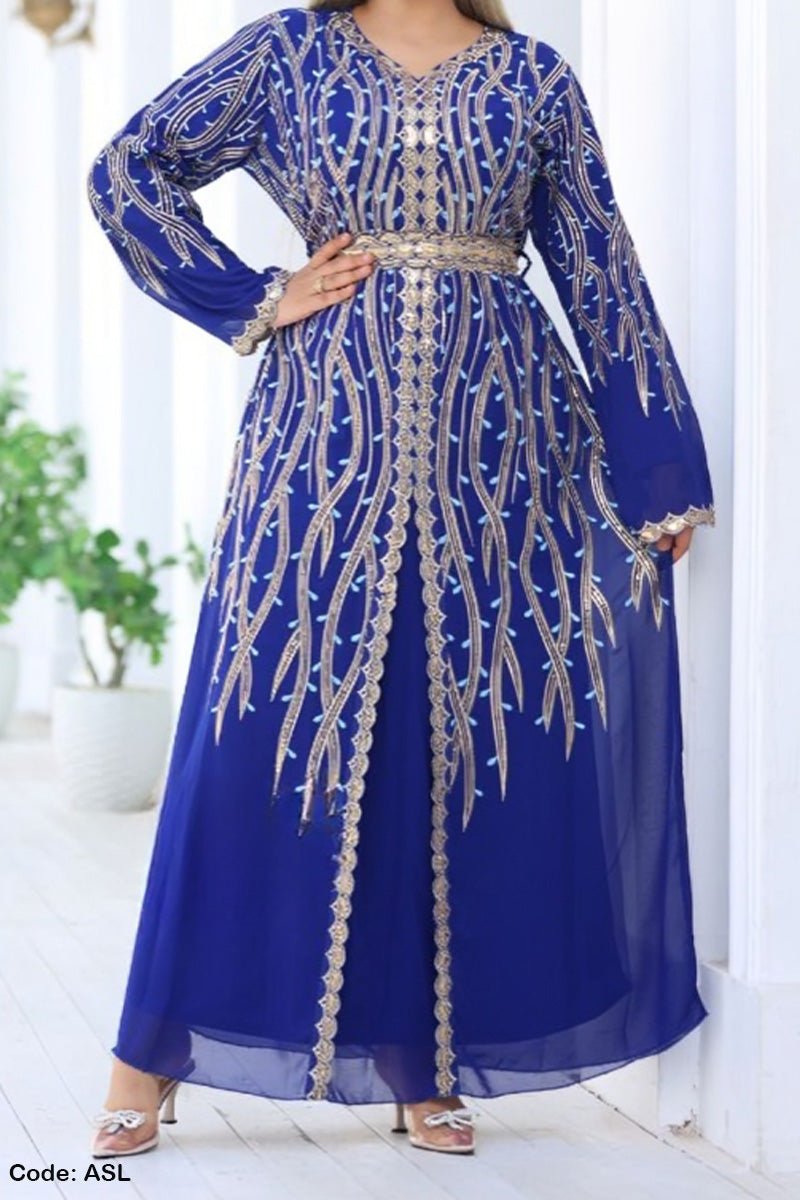 قفطان فراشة - شيفون