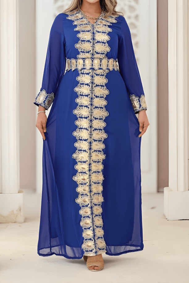 قفطان ملك - شيفون