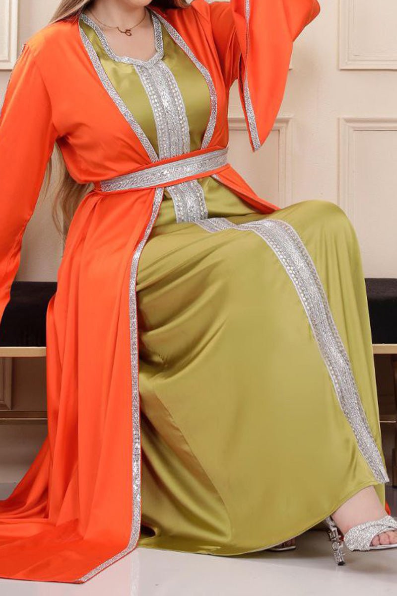 قفطان مشرقة - ستان