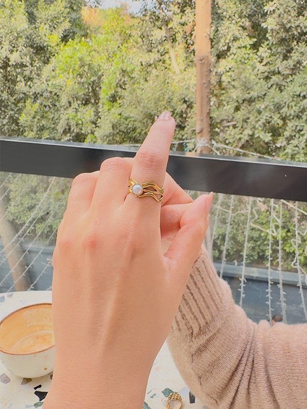 خاتم نوال - استانلس ستيل