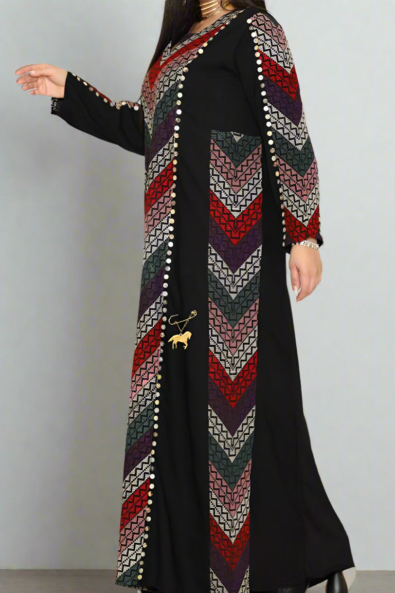 ثوب سنبلة - كريب