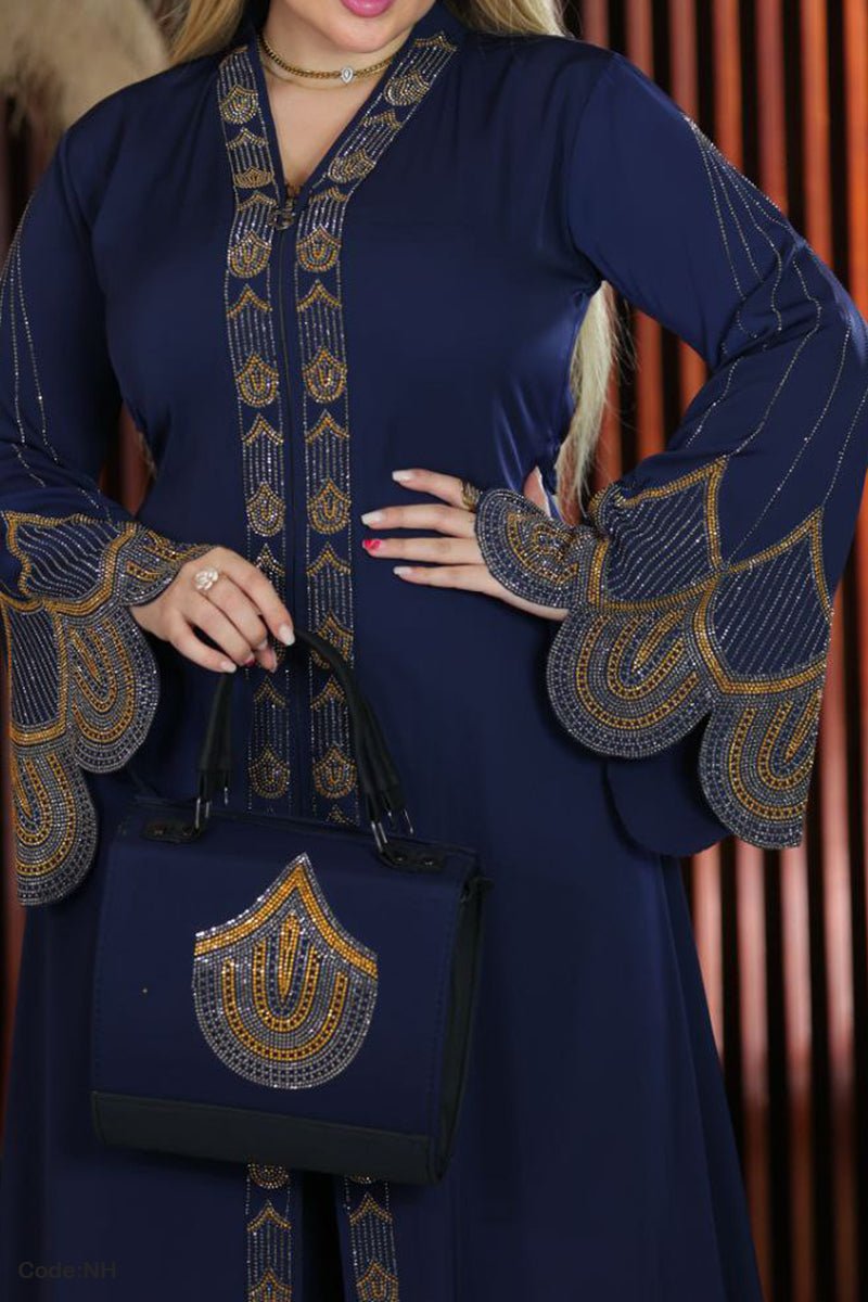 طقم عباية رؤية - حرير