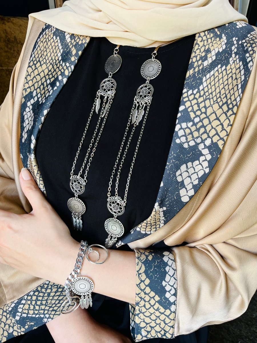 طقم اكسسوار مطلي